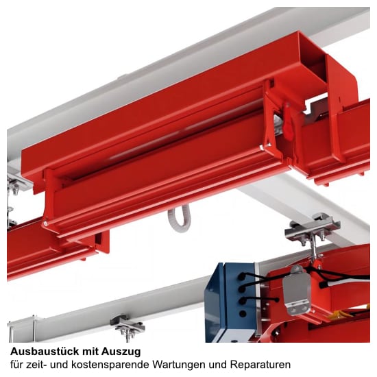 Ausbaustück mit Auszug