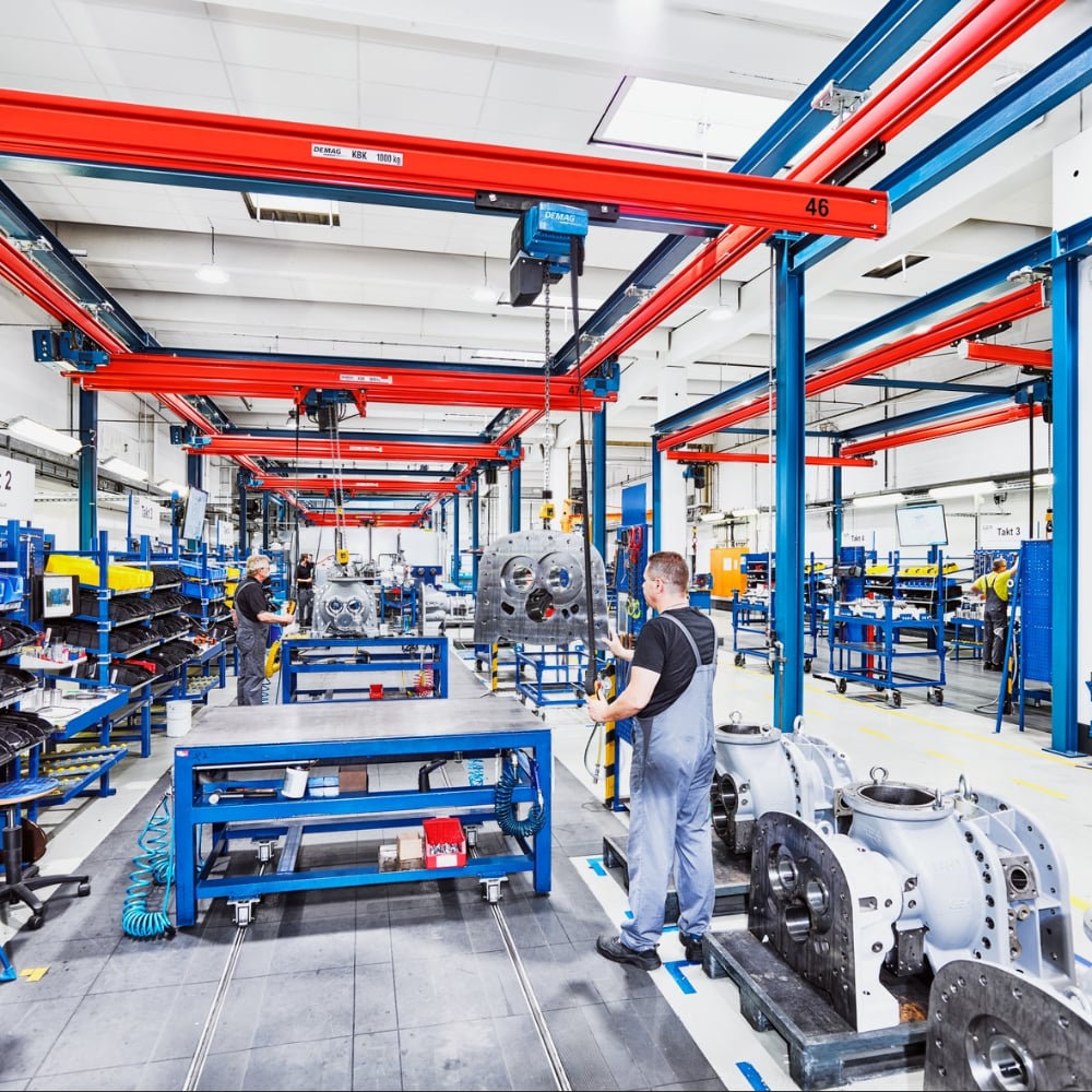 Demag Leichtkransystem KBK - Der modulare Systembaukasten